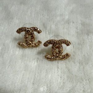 Monogram CC Earrings in Gold-tone